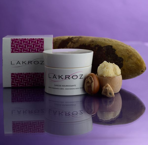 LAKROZ Crème Corps nourrissante hydratante vegan naturelle huile de baobab beurre de karité